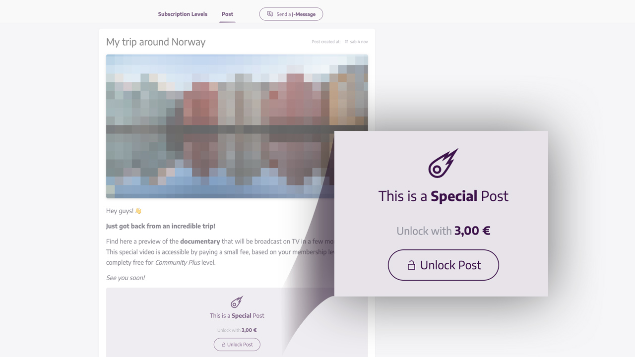 Joinado: Special contents - Diversify your offer!