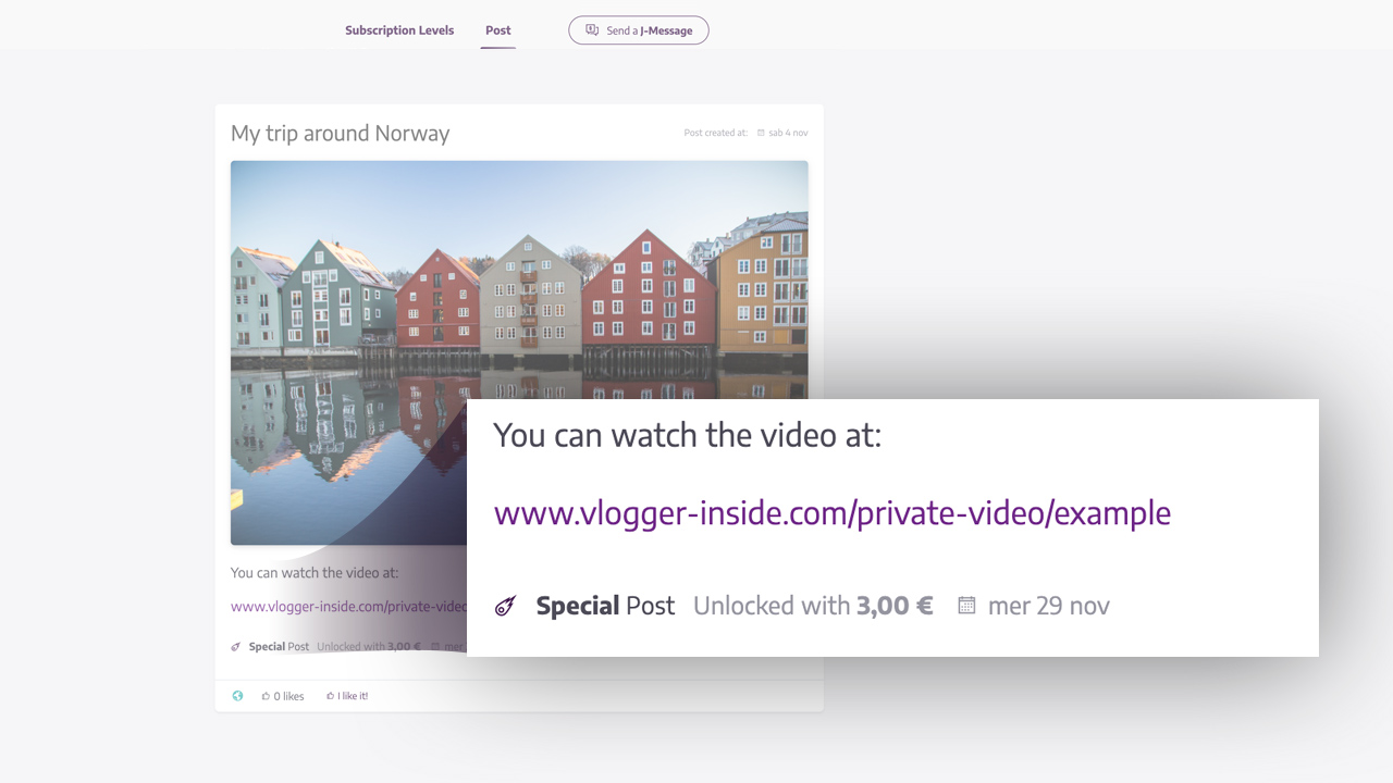 Joinado: Special contents - Some examples?